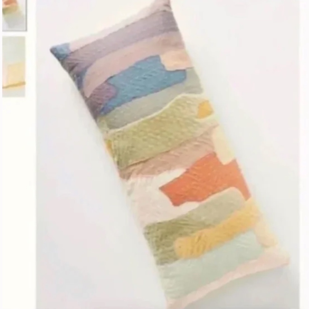 Vivie Patchwork Landscape Boho Hipster Hippie Art Deco Hip Farm Chic Geo Pillow